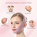 V Line Face Slimming Mask for Sleeping, Double Chin Reducer Jawline Shaper for Women, Medium