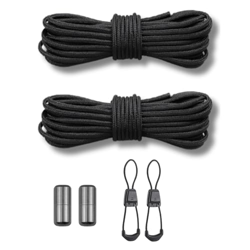 Issimober Schnürsenkel Set für Salomon, Quicklace Shoelace Kit, Ohne binden Schuhbänder Ersatz für Salomon Speedcross Ski Schuhe, Shoelaces Laces Kit für Herren Damen Kinder, Schnellverschluss System