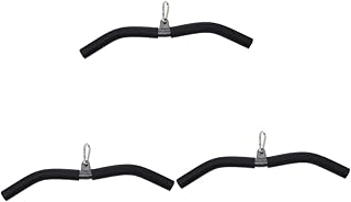 BESPORTBLE 3 Conjuntos De Barras De Treino De Barra De Fitness Para Acessório De Cabo De Polia De Exercício Acessórios Para Exercícios Barra De Traseira Barra De Treinamento De
