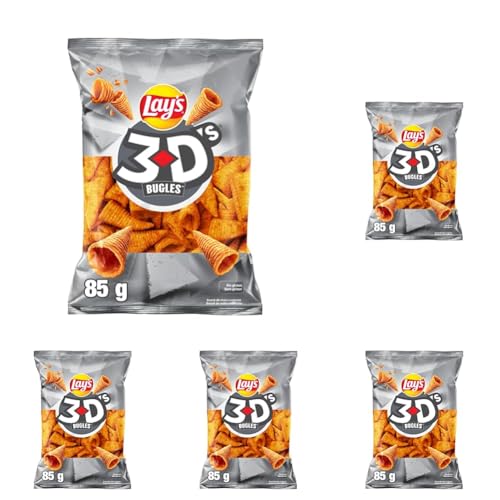 Matutano - Bugles 3D's Conos De Maíz 85 g (Paquete de 5)