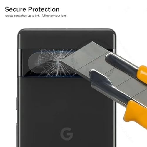 Image of Camera Lens Protector for Google Pixel 8A - 9H Tempered Glass, Scratch-Resistant Camera Glass Protector (Transparent)
