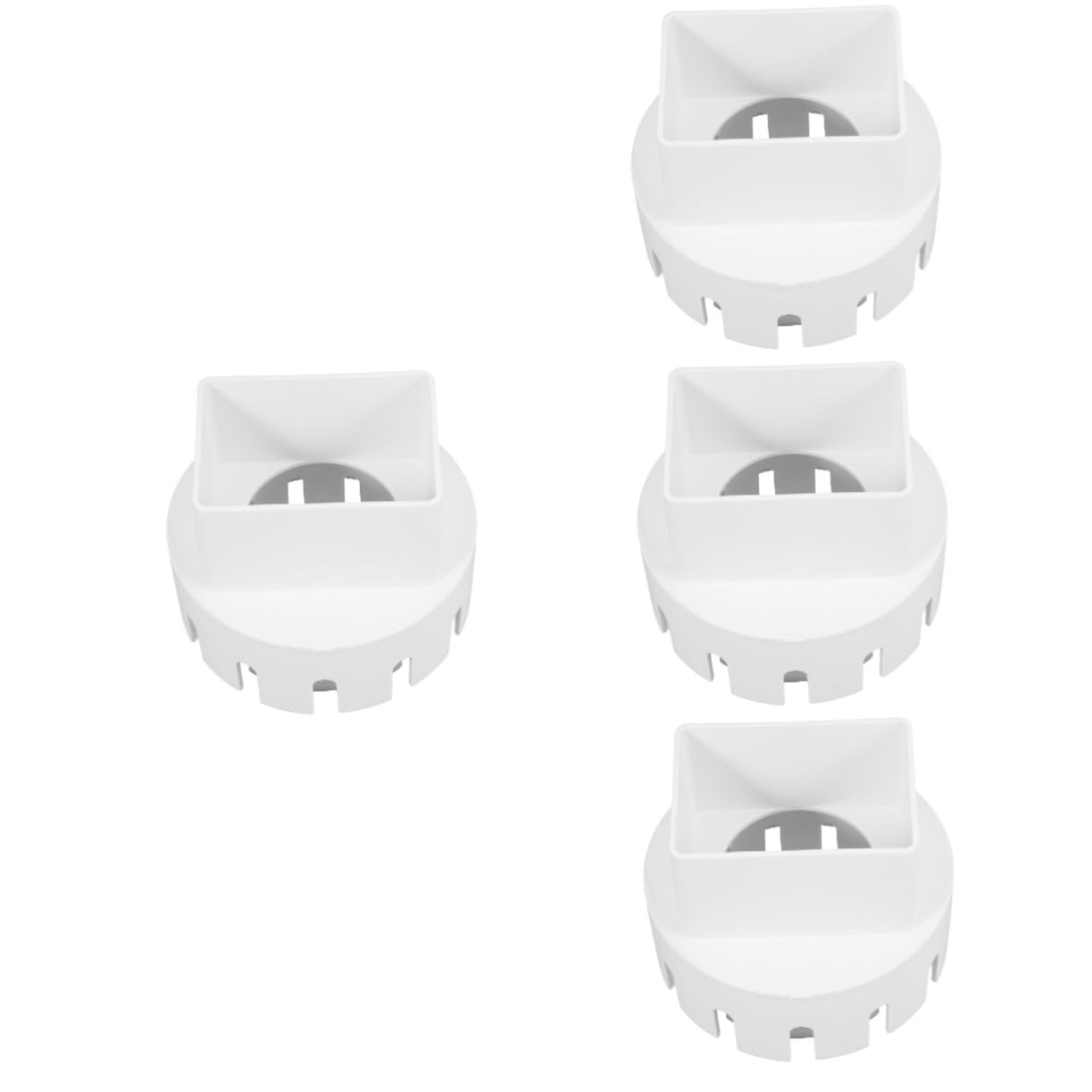 Connecteur tuyau gouttière Homoyoyo étanche pour remplacer facilement vos raccords de pluie, x4