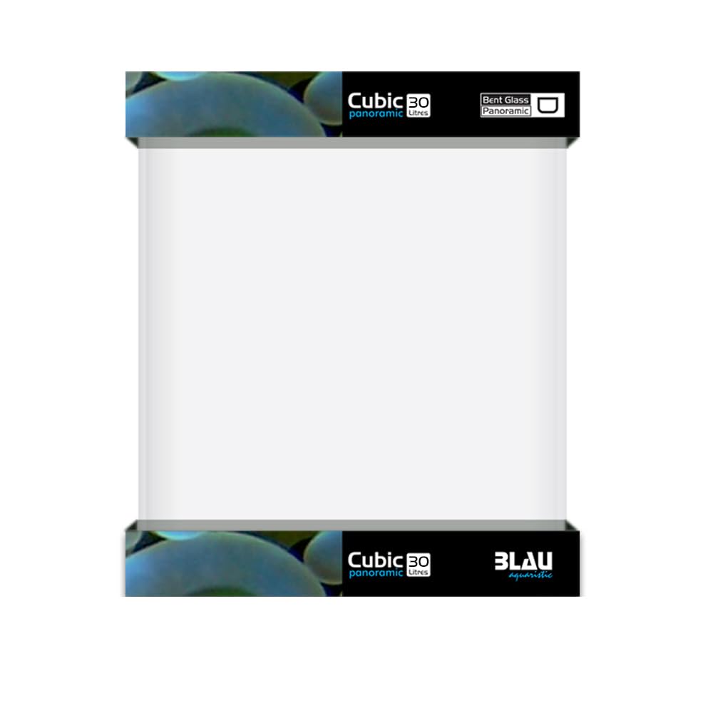 Blau Aquaristic Cubic Panoramiczny 30 x 30 x 35 cm 32 litry 7450 g