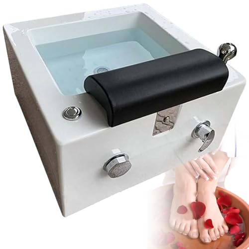 Bañera de pies acrílica portátil para spa en casa