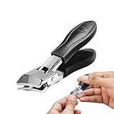Abgewinkelte Nagelschere, Anti-Splash-Nagelschere - Schwere Fußnägelschere | Frauen Männer...