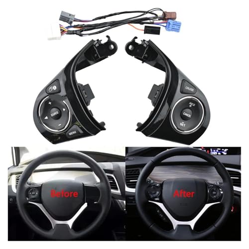 Interrupteur de commande au volant Civic 2013 2014 bouton de croisière 35880-TR6-A01 - 7