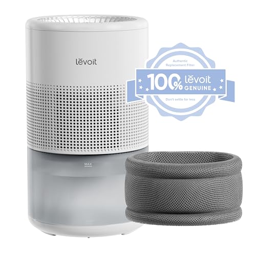 Image of Levoit Genuine Replacement Filter for Superior Studio 450S Smart Evaporative Humidifier, Minimizes White Dust, Reusable Wick Filter, Up to 24-Month Lifespan, Gray, 1 Pack