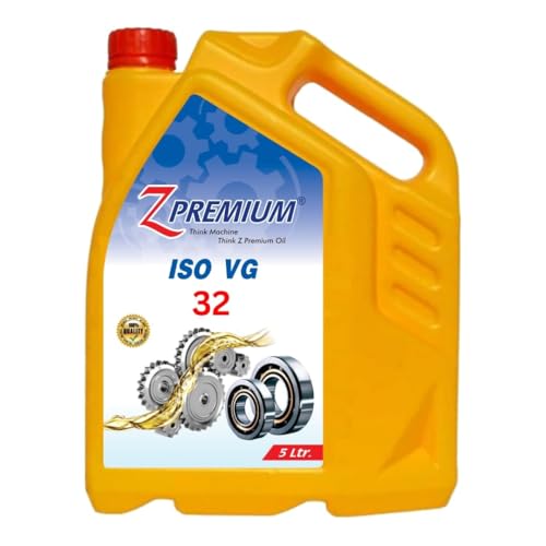 Image of ZPremium ISO VG 32 High-Performance Hydraulic Oil - Superior Anti-Wear Lubricant for Industrial Machinery, Compressors & Heavy Equipment | Enhanced Thermal Stability & Oxidation Resistance | 5 Ltr