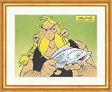  Kunstdruck Encadré 1074 Obélix Gallier Uderzo Asterix Obelix