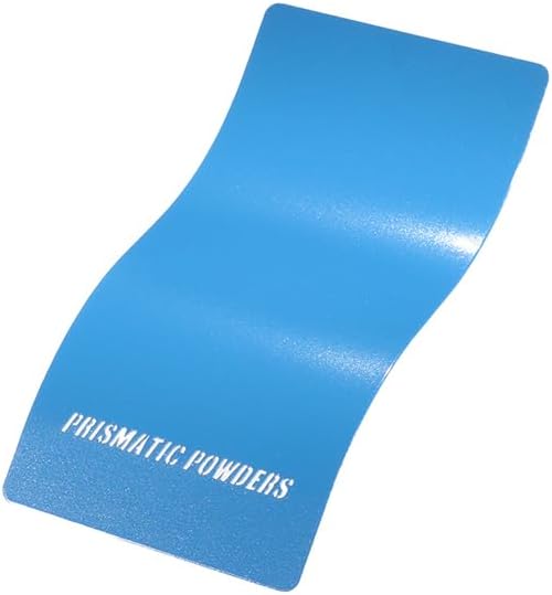 PRISMATIC POWDERS Baby Blue Sparkle - Metallic Polyester Powder Coating - Gloss 1 LB - Durable, High Performance Coating for Automotive Metal, Wheels, Parts - Made in USA - (PMB-4117)