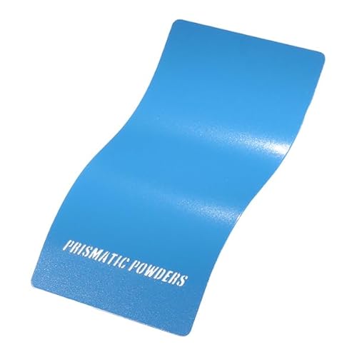 PRISMATIC POWDERS Baby Blue Sparkle - Metallic Polyester Powder Coating - Gloss 1 LB - Durable, High Performance Coating for Automotive Metal, Wheels, Parts - Made in USA - (PMB-4117)
