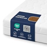 Ehrenkind® Babymatratze Kokos | Baby Matratze 70x140 Standard 100 by Oeko-TEX | Kindermatratze 70x140 mit hochwertigem Schaum, Kokosplatte und Hygienebezug
