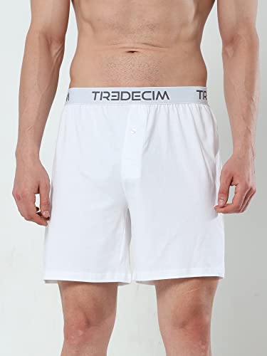 TREDECIM Men’s Organic Cotton Classics Knit Boxers Shorts Comfort Relaxed Underwear 3 Pack2
