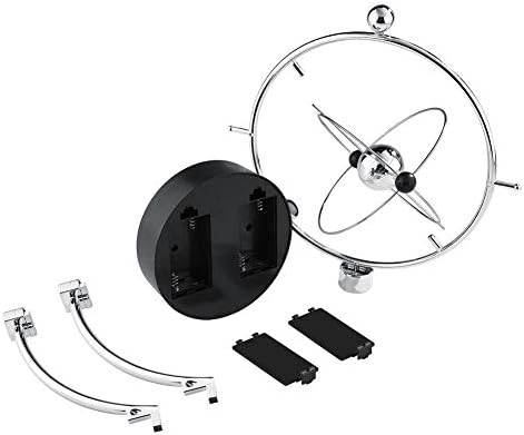 Electronic Perpetual Motion Desk Toy, Movement Swing Ball Electric Wiggler Newtons Cradle Balance Ball Home Office Decoration(A603)