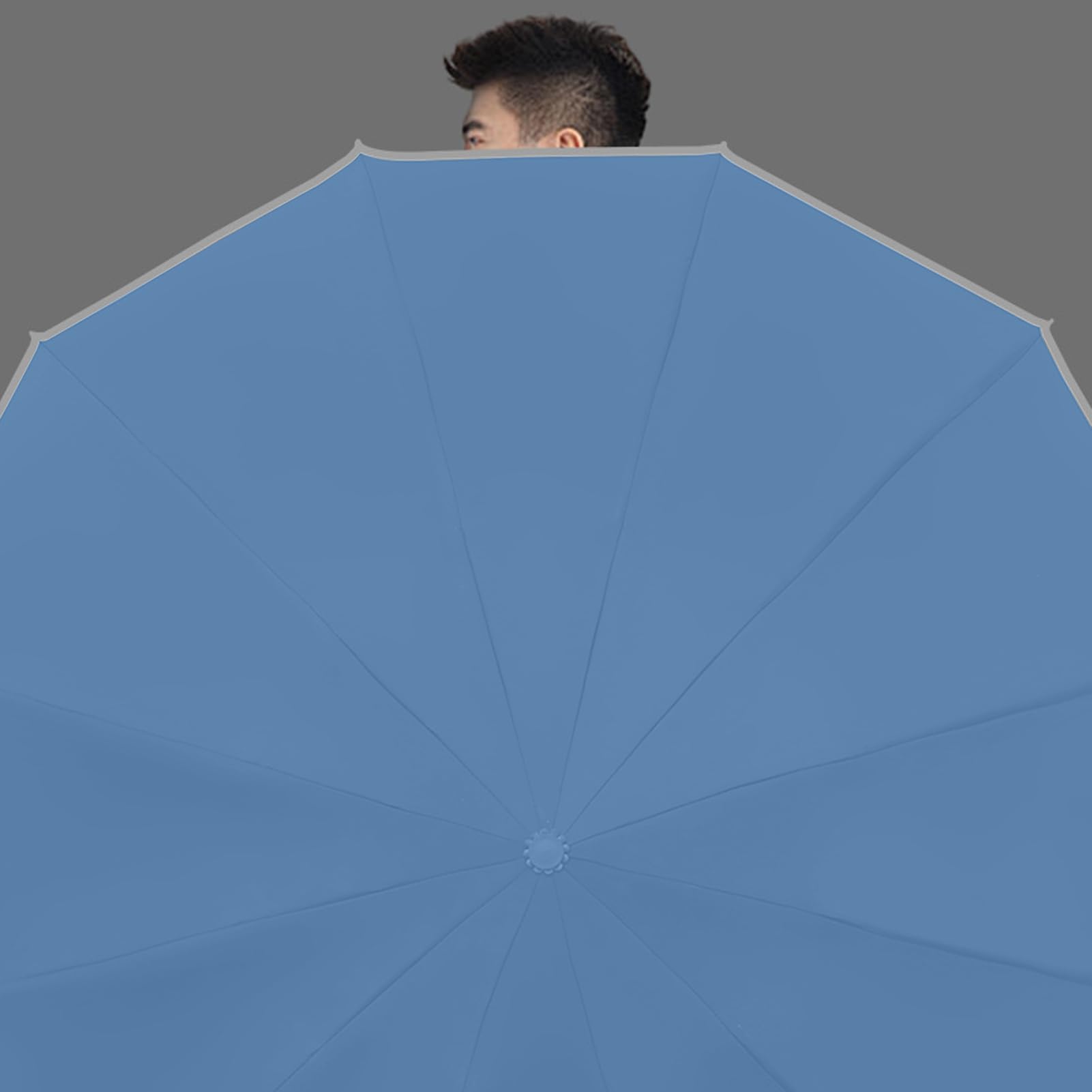 Regenschirme – Winddichte Regenschirme mit reflektierenden Riemen, automatisches Sonnenschutzwerkzeug, ergonomisches Design, wasserdichtes Outdoor-Zubehör, einziehbares Golfzubehör für regnerische