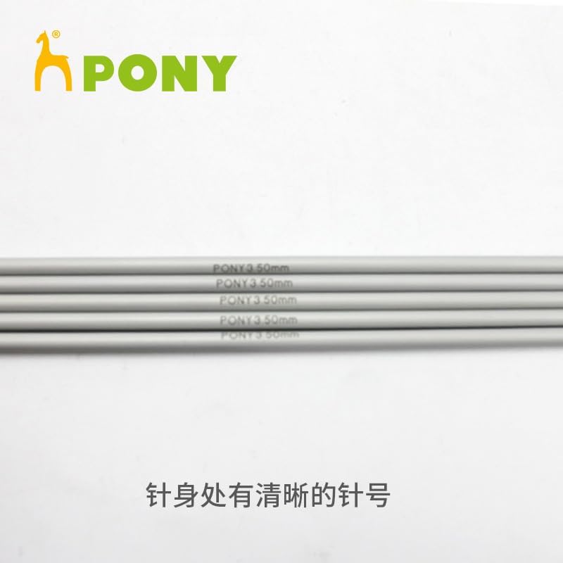 1 Piece Pony Classic Double Pointed Knitting Needle (40cm - 9.00mm)