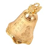 Abaodam 製アンティーク鈴 な音色のヴィンテージ風ミニベル インテリア装飾用 結婚式やペットトレーニングに適した多用途ブロンズ製