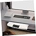 Gogogmee 1set Computer Keyboard Tray Under Desk Keyboard Holder Rollers Multi-Purpose Storage Ergonomic Easy to Install