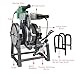 BEILOCKERY 110V Manual Pipe Butt Fusion Welding Machine, 2 Clamps Pipe Fusion Welder for PE PB PPR PVDF, 2.48-7.87 inches Tube Welder with Digital display Heater