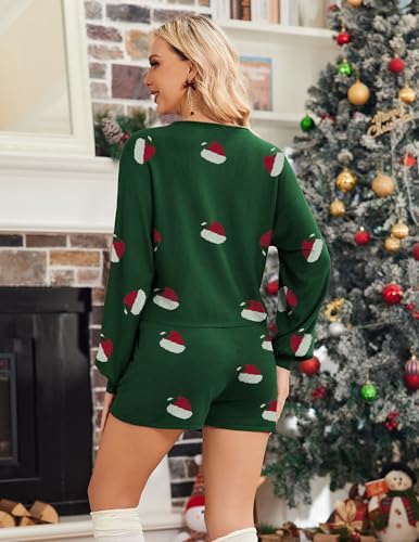 Image of Ekouaer Knit Pajamas Set for Women Lounge Wear Sets Long Sleeve Sweatsuit Matching 2 Piece Outfits Casual Sweater Sets S-XXL