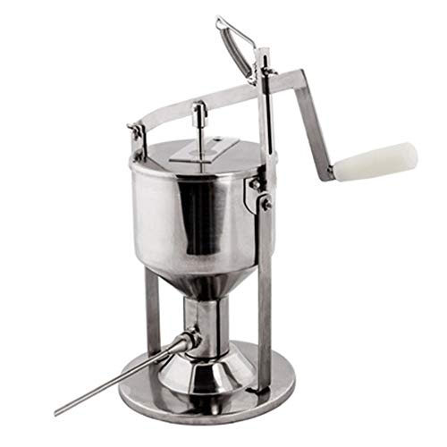 Stainless Steel Puff Filling Machine Manual Churros Filler Machine Bread Stick Chocolate Jam Cream Filling Machine (5L) #TOP4
