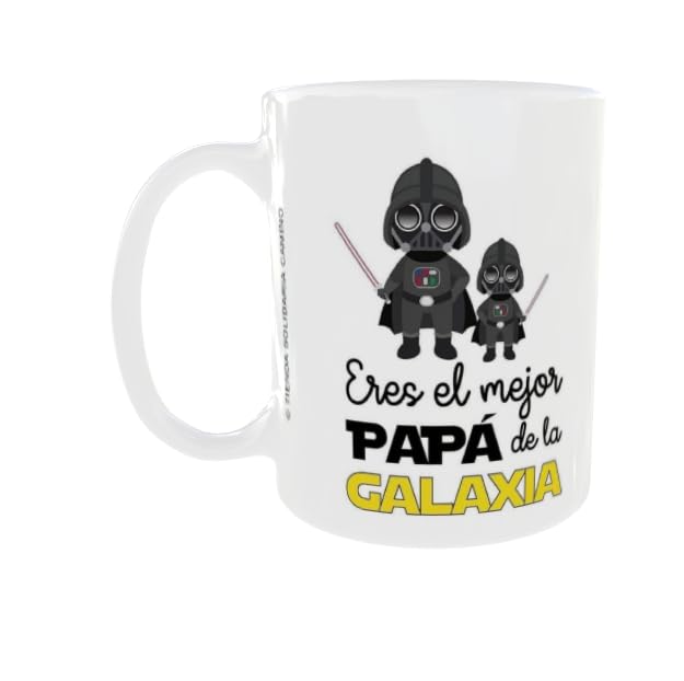 Caneca para o Dia do Pai, Canecas Originais para o Pequeno-Almoço, Canecas para Pais Primeiros, Canecas Originais para Oferecer aos Pais. (O melhor pai da Galáxia)