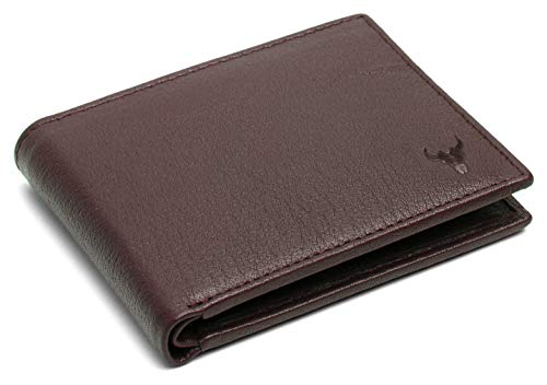 Image of NAPA HIDE Slim Zipper Card Holder Wallet for Men & Women | RFID Blocking Accordion Credit Card Case | Compact Cash & Card Organizer with Smooth Metal Zip (Brown)