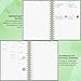 Clever Fox Teacher Planner Spiral – School Year Planner with Calendars & Lesson Plans – Teacher Plan Book for Classroom & Homeschool Organization - Undated, 7.9x10″ (Dark Green)