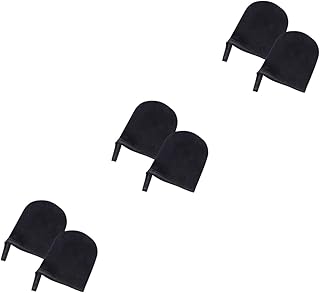 Beavorty 6 Peças Luvas De Spa Flocadas Bronzeadas Mini Loção Luva De Bronzeador Sem Sol Luvas De Suave Luva De Artificial Luva De Bronzeado Falso Nas Costas