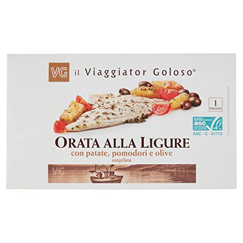Orata alla Ligure con Patate Pomodori e Olive surgelata il Viaggiator Goloso - 250g