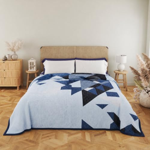 Image of Double Bed Blanket | Single Ply | Heavy Blanket Kambal | Perfect for Winters | 220 CM X 275 CM | 3.0 Kg