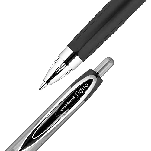 Image of uniball 207 Retractable Gel Pen, Medium Point (0.7mm), Pink Ink, 6 Pens