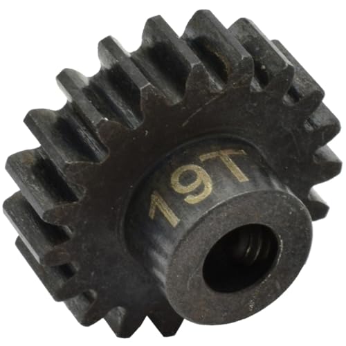 Hot Racing NSG19M1 19t Steel Mod 1 Pinion Gear 5mm