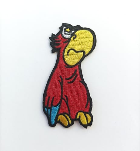 Hobbies and patch parche termoadhesivo bordado antagonista loro parlante famoso dibujos animados para planchar o coser decoración mochila sudadera jersey bolso chaqueta vaquera delantal niño niña