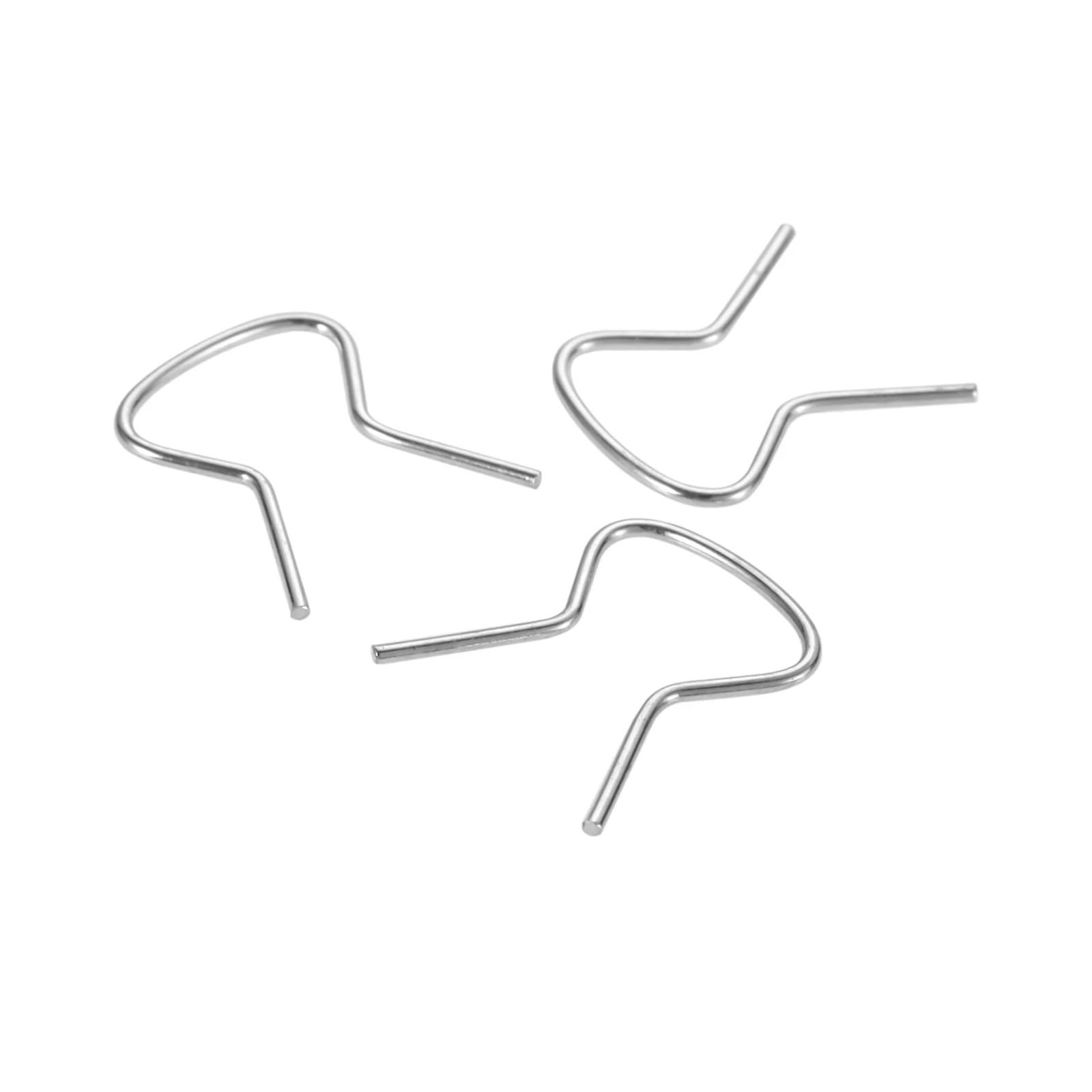 KXFVYNE 10Pcs Auto Roll Up Retaining Winder Handle Clips Car Door Window Crank Clip Metal Retainer