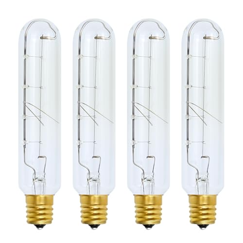 RUB0B0SHOP (4 Pack) 7014647 Refrigerator Light Bulb Replacement for Sub-Zero 500 Series Refrigerator Freezer, Light Bulb E17 Base 120V 40W