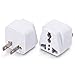 Universal Power Travel Plug Adapter Converting from EU/UK/CN/AU/JP to USA