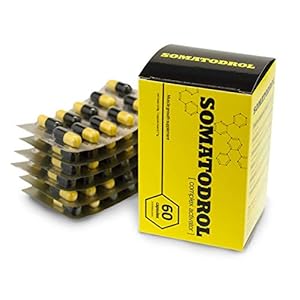Somatodrol voedingssupplementen, capsules, ter verhoging van de testosteron- en groeihormoonspiegel, voor snelle spieropbouw, voor snelle vetverbranding, zonder steroïden, zonder bijwerkingen
