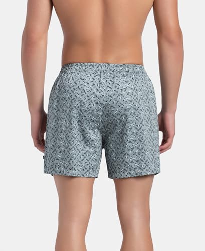 Image of Jockey 8222 Men Super Combed Mercerized Cotton Woven Checkered Inner Boxers with Ultrasoft and Durable Inner Waistband (Pack of 2, Colors & Prints May Vary)