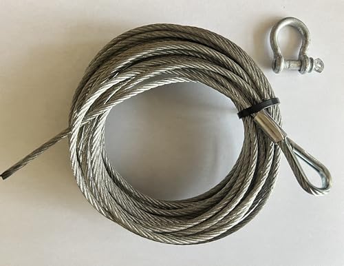 TranzSporter/Tie Down 50386A - Replacement Cable for 16' Wall Jacks