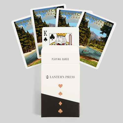Baraja Poker 52 Cartas River Rafting Series Wenatchee miniatura 6