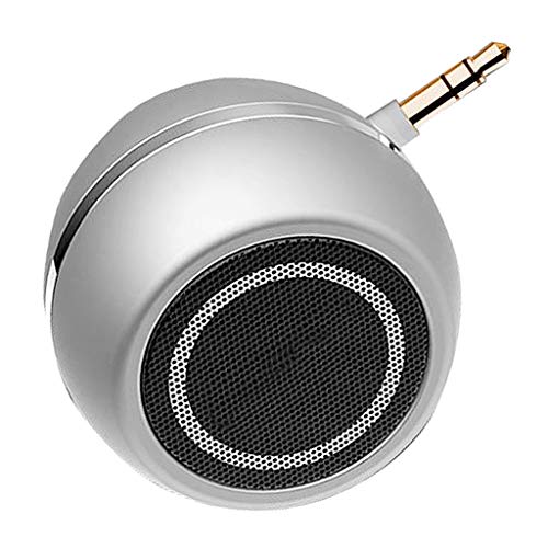 homozy Nova Moda Mini Alto-falante De 3,5 Mm De - Prata