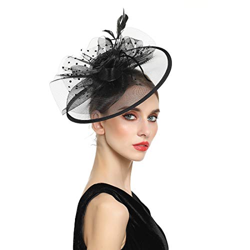 Women's Kentucky Derby Pillbox Fascinator Hat