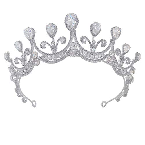 Diadème de mariée couronne strass accessoire cheveux cérémonie