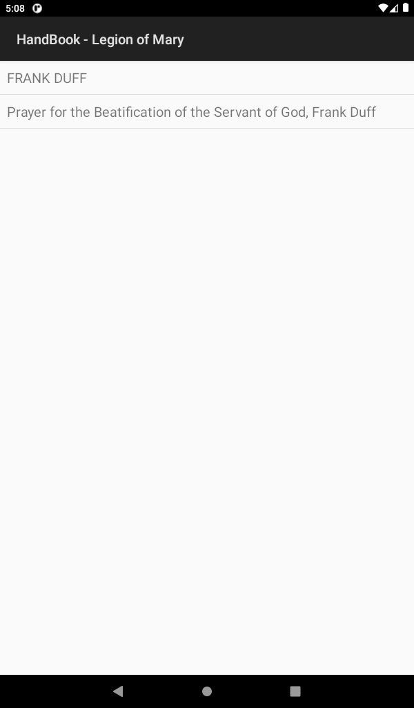 Handbook Legion of for Android