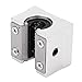 Adfaga 4PCS SBR10UU Linear Guide Bearing Slide Block High Precision Aluminum Alloy Ball Bearing Slider for CNC Machine Tools Industrial Automation
