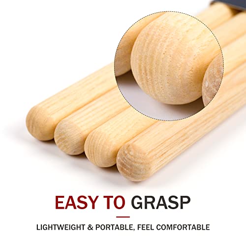 2 Pairs 5A Drumsticks And Kalimba Thumb Piano For Adults Kids Beginners, Professional, Music Instrument Lover #TOP3