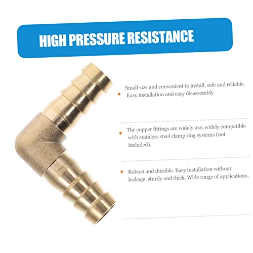 Sistemas de plomería con codo Pex PRETYZOOM conector de grifo de grados 10 piezas 4