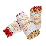 Tibetan Rope Incense Bundle Aromatherapy. 1 Bundle of Rope Incense. Desert Rose, Nag Champa, Patchouli, Sage, etc. Promotes Wellness and peacefulness Through Purifying scents. (3pk Nag Champa)