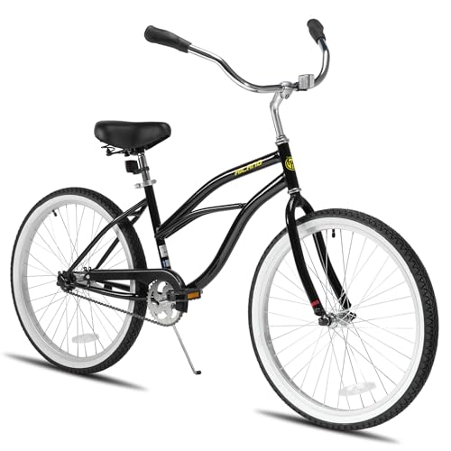 HH HILAND Beach Cruiser Bike, 24 Inch